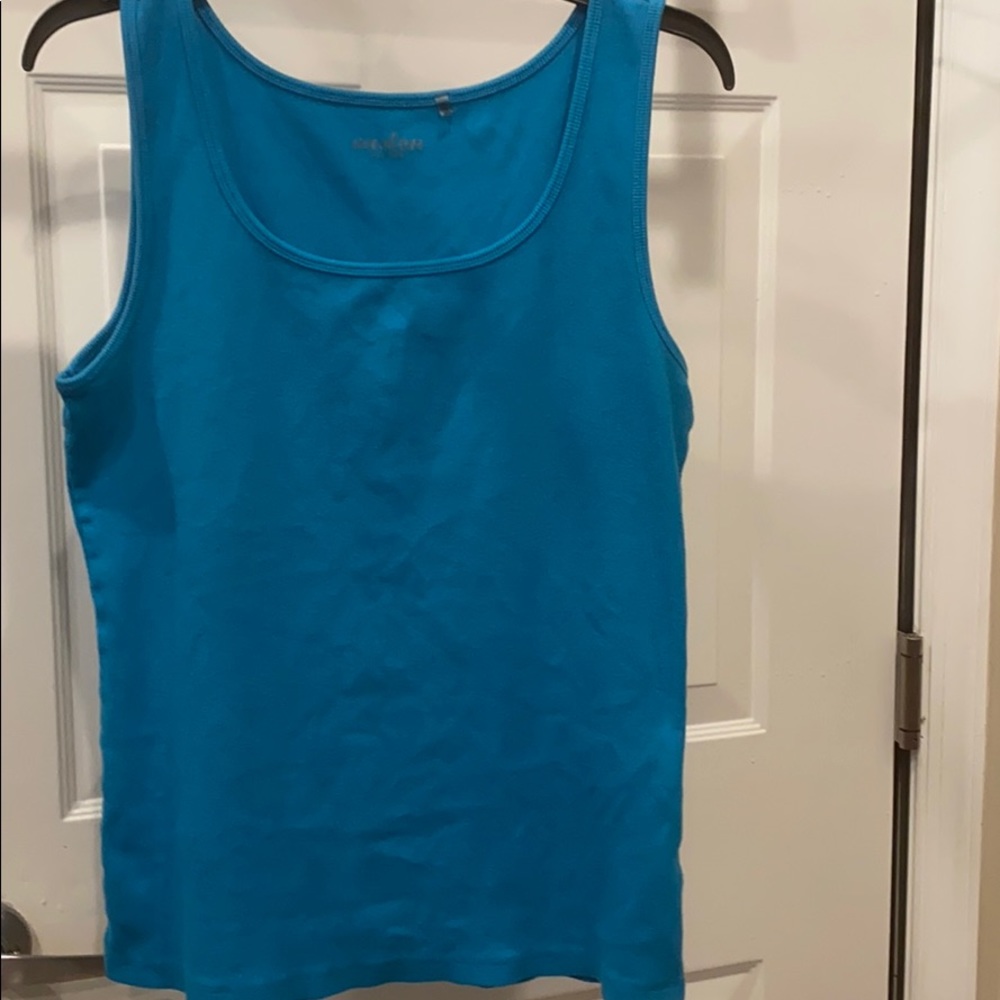 turquoise tank